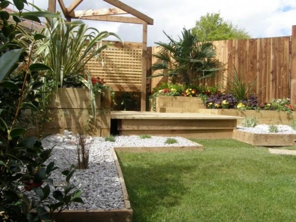 Landscaping project in Surrey
